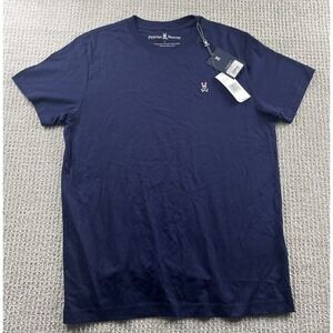 Psycho Bunny Classic Crew-Neck Short Sleeve T-Shirt Bunny Logo Mens 4 Small NWT